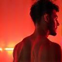 Marc practicing hot yoga
